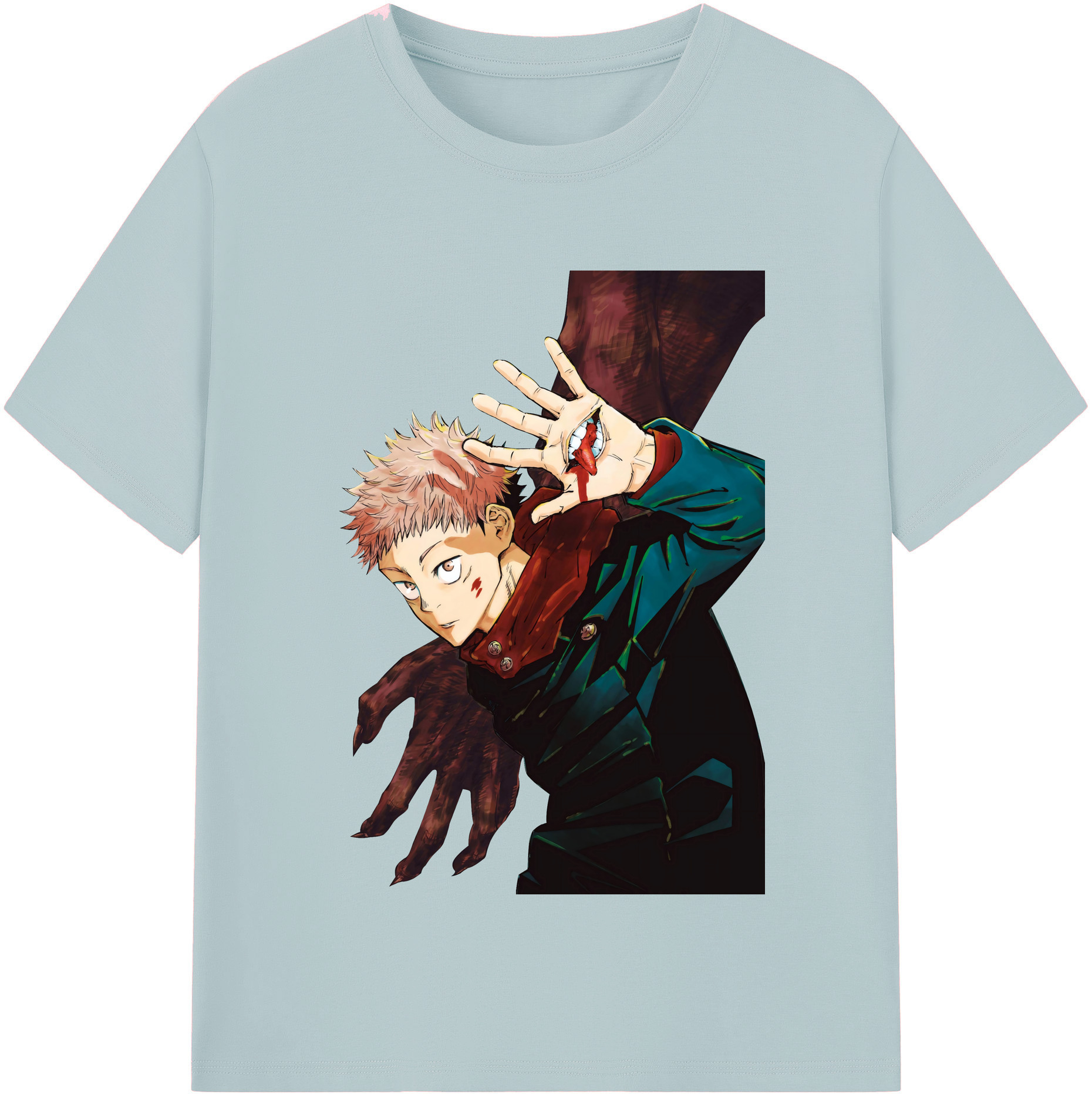 （画像用） 呪術廻戦 Jujutsu Kaisen 綿100％半袖Tシャツ（フロントプリント）